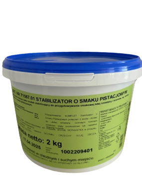 Stabilizator pistacjowy 71567.01 2kg – KOMPLET